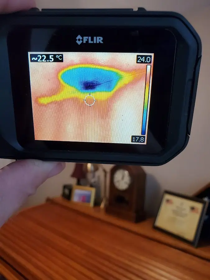 Thermal imaging inspection for water damage in Madisonville